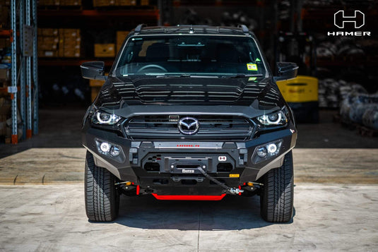 HAMER MAZDA BT50 2021-Present BULL BAR King Series (Incl. Rated Recovery Points)