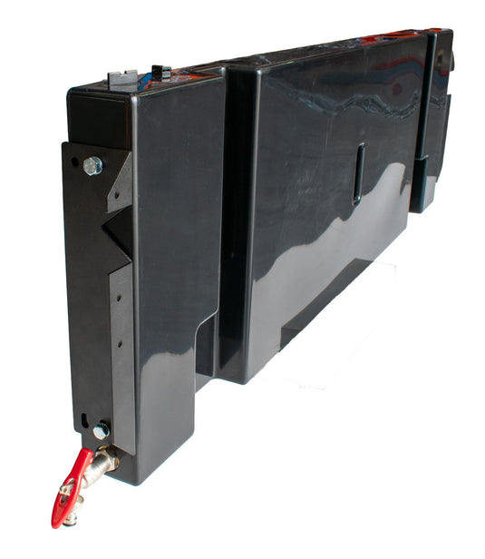 Slimline Headboard Water Tank 43L With Metal Tap