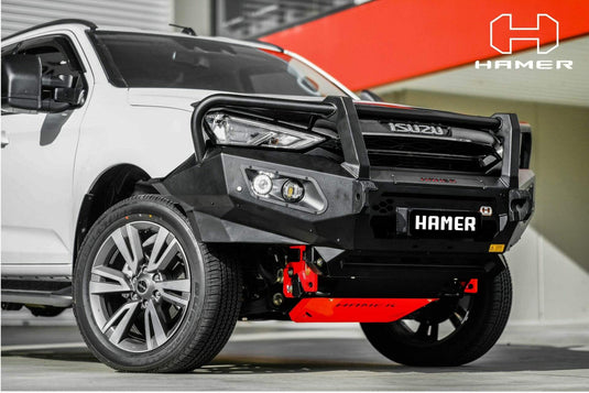 HAMER ISUZU MUX 2021-Present BULL BAR King Series Plus (Incl. Rated Recovery Points)