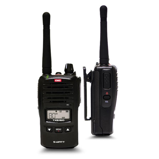 GME 5/1 Watt IP67 UHF CB Handheld Radio_TX6160X