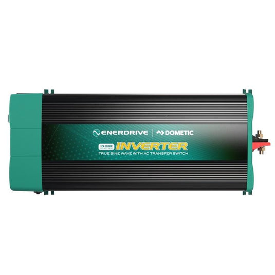 Enerdrive 2600W 12V True Sine Wave Inverter with AC Transfer & Safety Switch