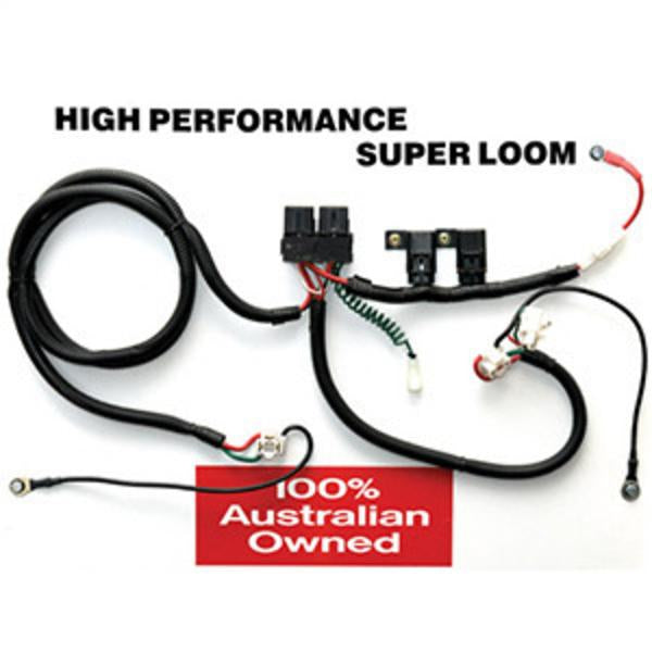 Super Loom To Suit Toyota Landcruiser 70 series V8 includes double circuit completer