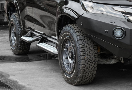 PIAK Side Step Offtrack Mitsubishi Pajero Sport 2016-2020 (Silver)