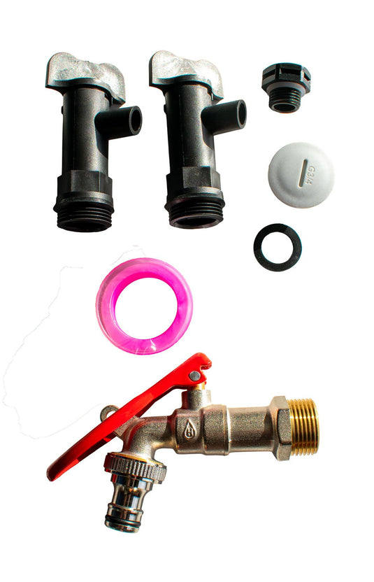 Slimline Headboard Water Tank 43L With Metal Tap