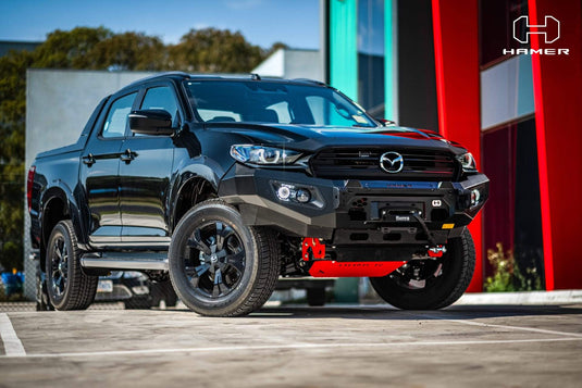 HAMER MAZDA BT50 2021-Present BULL BAR King Series (Incl. Rated Recovery Points)