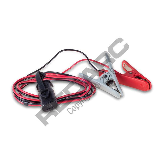 Redarc 12V Charging Cable With Clamps
