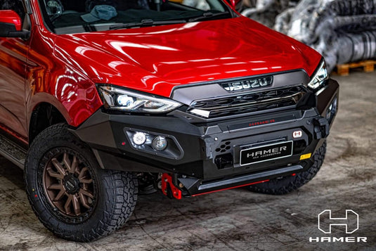 HAMER ISUZU MUX 2021 - Present BULL BAR King Series (Incl. Rated Recovery Points) Hamer