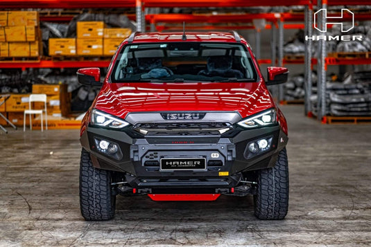 HAMER ISUZU MUX 2021 - Present BULL BAR King Series (Incl. Rated Recovery Points) Hamer