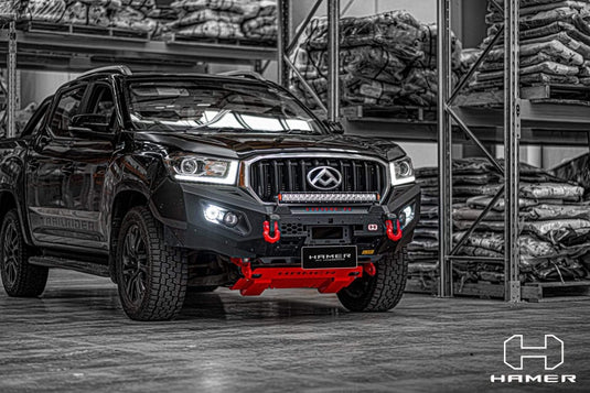 HAMER LDV T60 2017 - 2021 BULL BAR King Series (Incl. Rated Recovery Points) NO FENDER MODEL Hamer