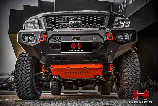 HAMER NISSAN NAVARA 2021 - Present BULL BAR King Series (Incl. Rated Recovery Points) Hamer