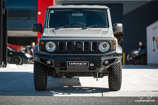 HAMER SUZUKI JIMNY JB74W 2018 - Present BULL BAR King Series Hamer
