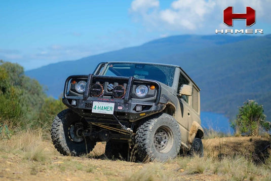 HAMER SUZUKI JIMNY JB74W 2018 - Present BULL BAR King Series Plus Hamer