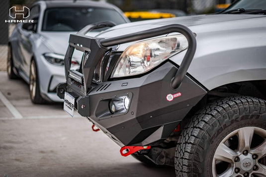 HAMER TOYOTA LANDCRUISER PRADO PRADO 150 SERIES 2009 - 2013 BULL BAR King Series Plus (Incl. Rated Recovery Points) Hamer
