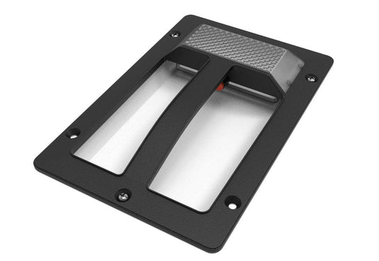 Led Caravan Entrance/Courtesy Black Meta AP LED