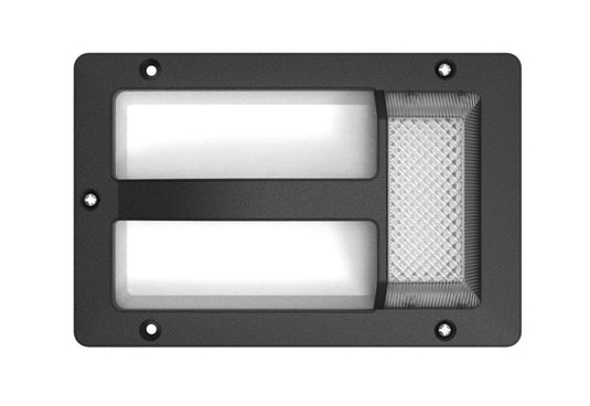 Led Caravan Entrance/Courtesy Black Meta AP LED