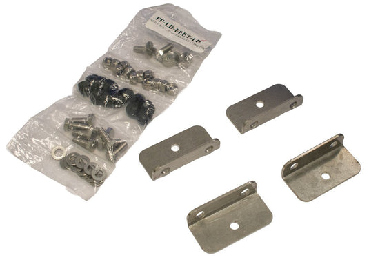 LOAD BAR FEET - LOW PROFILE (SET OF 4) Alu - Cab