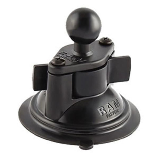 RAM - B - 224 - 1U RAM 3.3"" Diameter Suction Cup Base with B Size 1"" Ball Ram Mounts