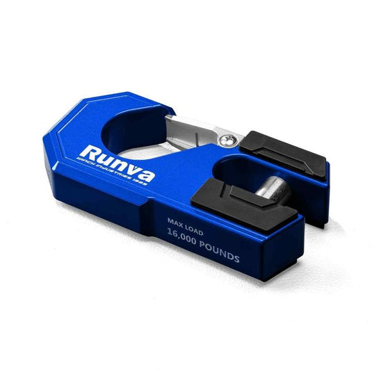 Runva EXPEDITION Series Winch Hook - Blue Runva
