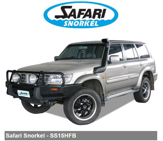 Safari 4X4 Snorkel for the Nissan GU Patrol (Y61) Series 2 TD42 - Ti 4.2L Diesel Safari
