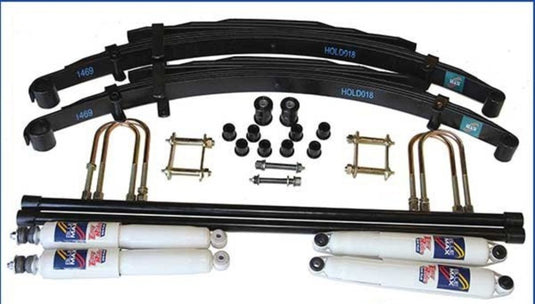 4x4 Suspension Lift Kit - Extra Heavy Duty Raised 40mm - Holden Colorado RC - Gas Shock Absorbers Piranha Off Road