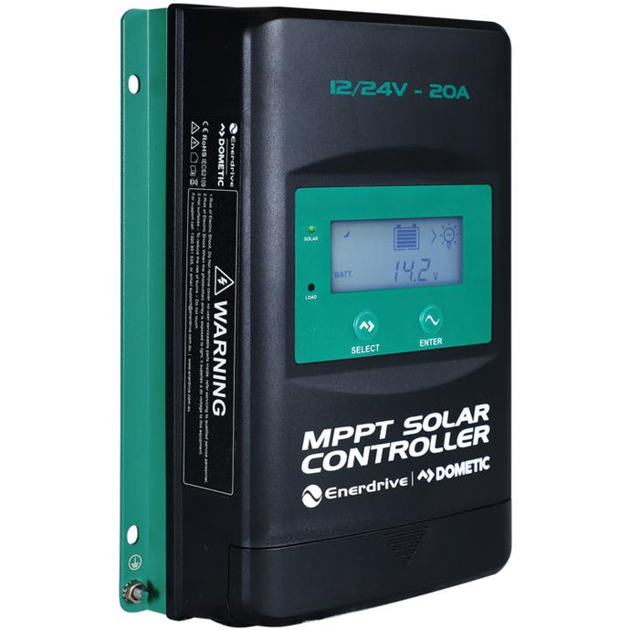 Enerdrive Mppt Solar Controller W/Display - 20Amp 12/24V Enerdrive