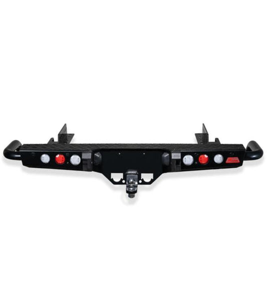 Triton MQ 2015-2019 022-03 Jack Rear Bar with Light kit and Black Step Plate Package