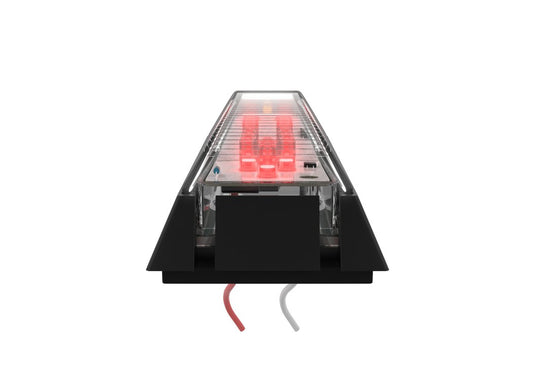 Led Front End Outline Marker Amb/Red Blk Blister