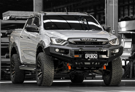 PIAK Elite Non Loop Winch Bar Isuzu D-Max 2020+ (Orange & Black)