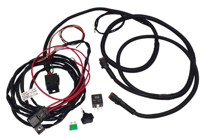LIDL1-3P - Driving Light Loom 3 Pin Deutsch Plugs