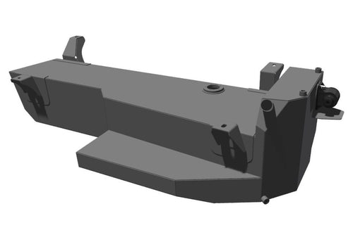 Brown Davis 75L Auxiliary Long Range Fuel Tank to Suit Jeep Wrangler JK (2006-Present) 4 Door - Petrol and Diesel - All Engines