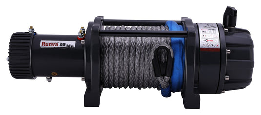Runva Ewb20000 Premium 12V With Synthetic Rope - Full Ip67 Protection