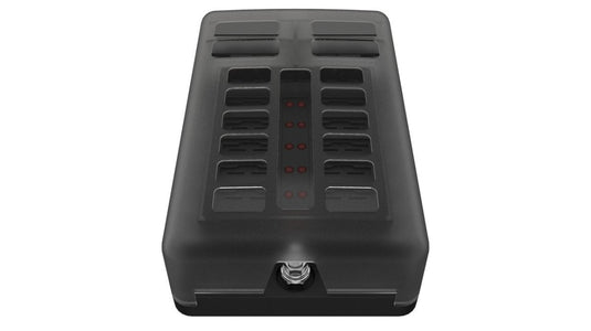 12 Way std fuseholder with neg PC Terminals AP LED
