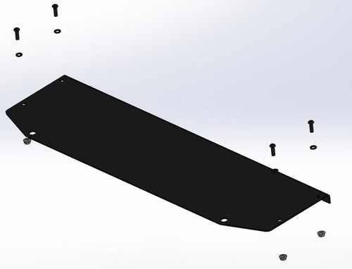 Offroad Animal  Winch Area Cover Plate (delete), JK, JL, JT Wrangler Bull bar