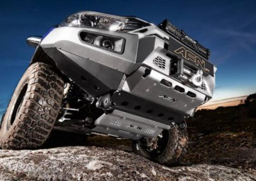 Sump skid plate - Al - Toyota Hilux Revo