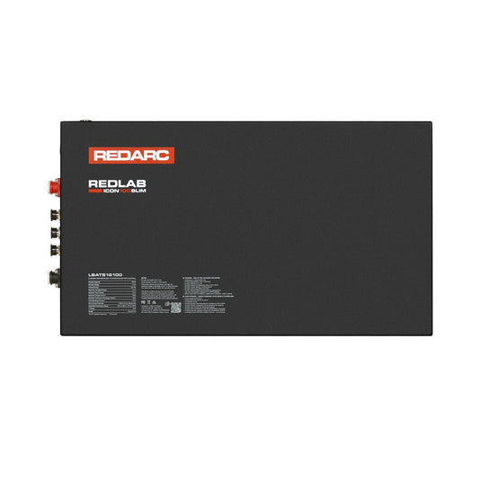 12V 100Ah REDLAB Icon Slim Lithium Redarc