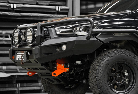 PIAK Elite 3-Loop Winch Bar Toyota Hilux 2020+ (Orange & Black)