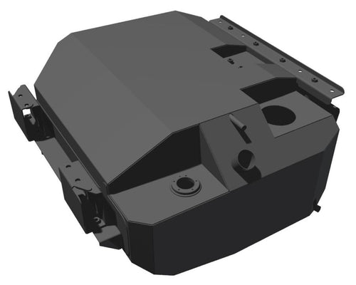 Brown Davis 185L Replacement Long Range Fuel Tank to Suit Toyota Landcruiser 79 Series (2016-Present) Single Cab - Models with 130L Rear Tank