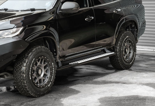 PIAK Side Steps Racer Mitsubishi Pajero Sport 2016 (Silver)