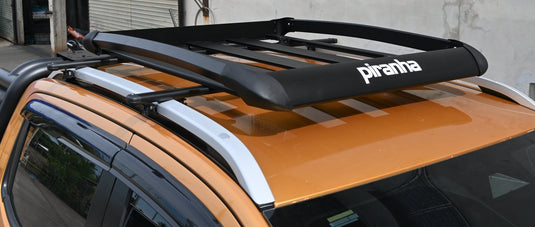 Roof Rack Aluminum - Ford Ranger Next Gen+Bracket Black