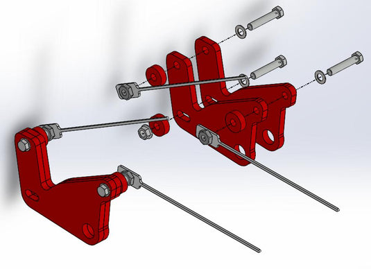 Offroad Animal  Recovery Points, Ford Ranger PX 2011-2022