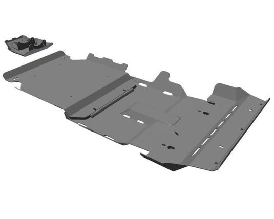Brown Davis Full Underbody Protection Kit to Suit Toyota Prado 150 Series - Models with KDSS Suspension - Diesel Only