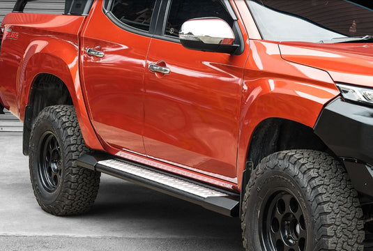 PIAK Side Step Roadrunner Mitsubishi Triton MR 2019 (Silver)