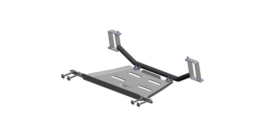Transfer box skid plate - Al - Toyota Hilux Revo