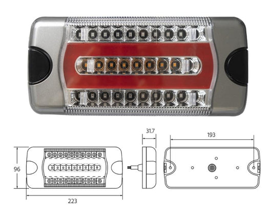 220 Series Combo Stop/Glow Tail/DI 12/24 Truvision
