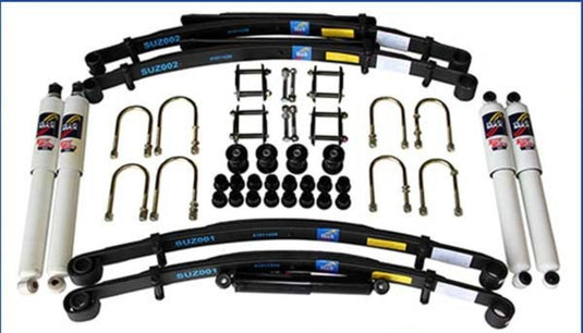 4x4 Suspension Lift Kit - Medium Duty Raised 50mm - Suzuki Sierra - Holden Drover SJ & LJ - 1981 to 3/1996