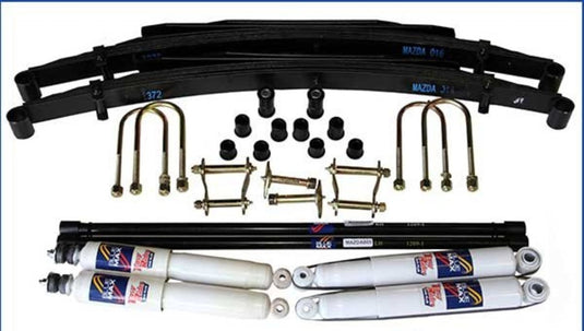 4x4 Suspension Lift Kit - Heavy Duty Raised 40mm - Mazda Bravo Utility 3/1987 to 11/2006