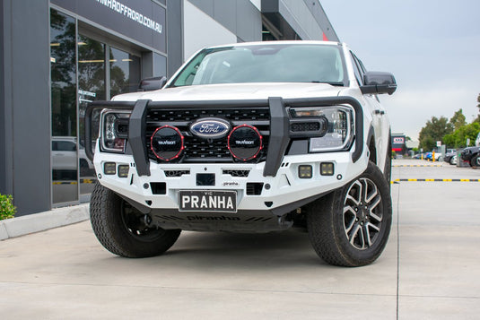 Piranha Off Road Triple Loop Bull Bar – Ford Ranger RA & Everest UB 2022+ Next Gen | ADR, Winch & Sensor Compatible