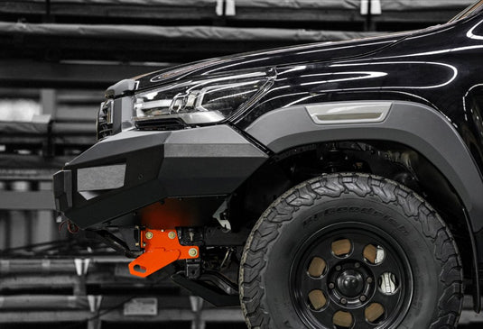 PIAK Elite Non Loop Winch Bar Toyota Hilux 2020+ (Orange & Black)