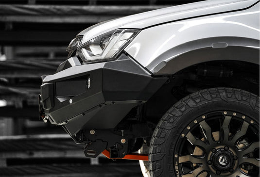 PIAK Elite Non Loop Winch Bar Isuzu D-Max 2020+ (Black & Orange)