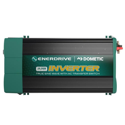 Enerdrive 2000W 24V True Sine Wave Inverter with AC Transfer & Safety Switch